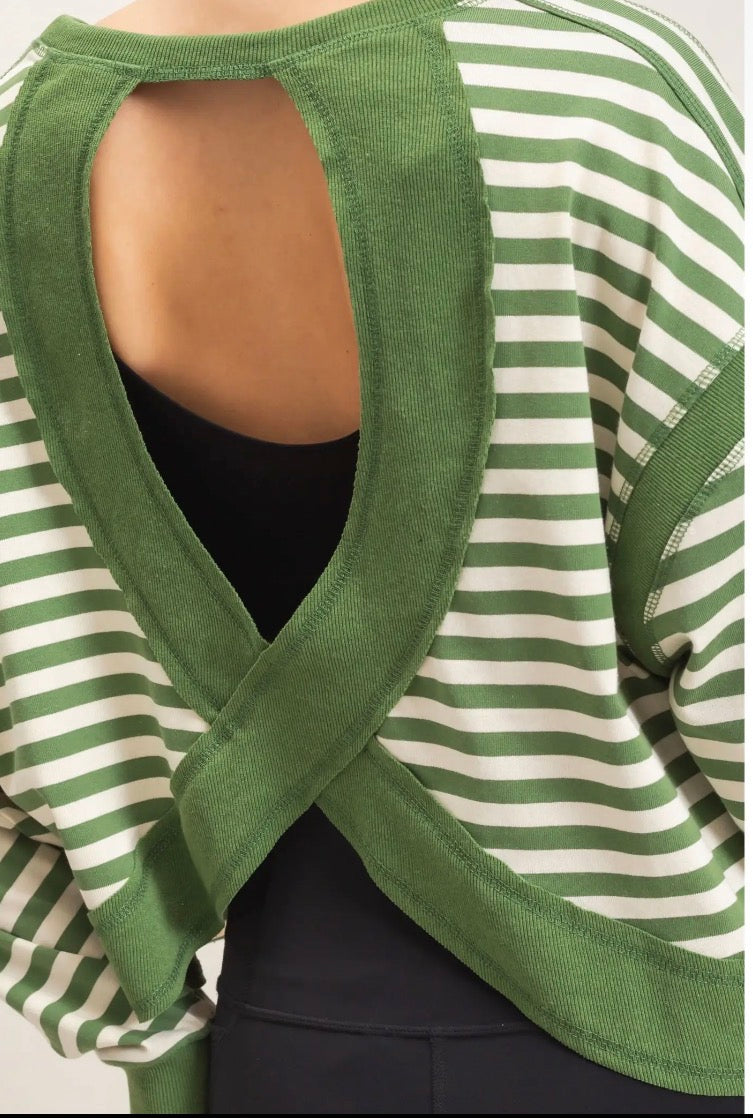 Clovver Lane Cutout Top