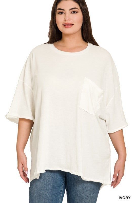 Raw Edge Basic Top