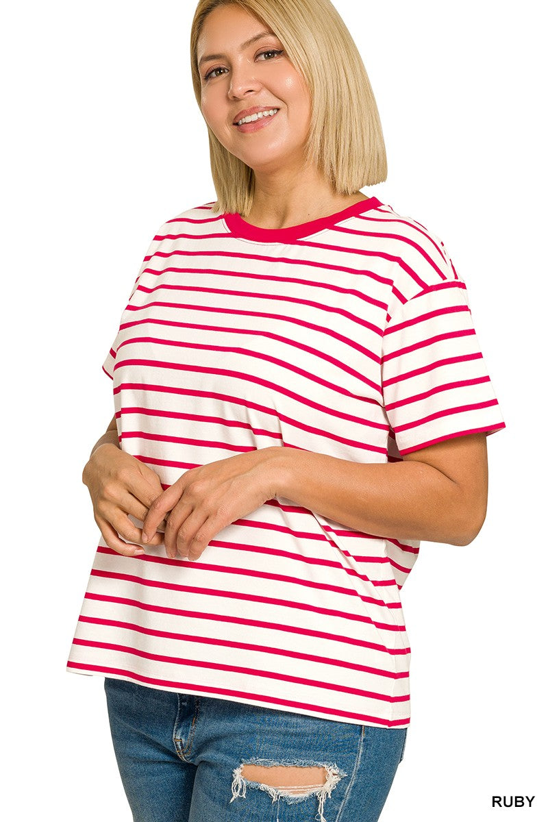 Striped Short Sleeve Tee
