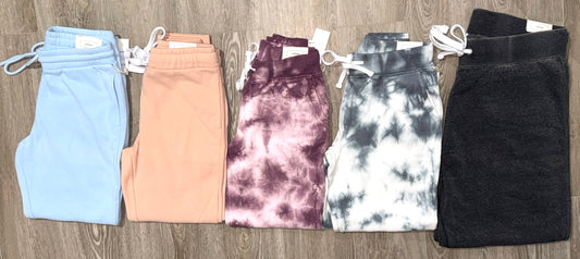 Black Heathered Sweats