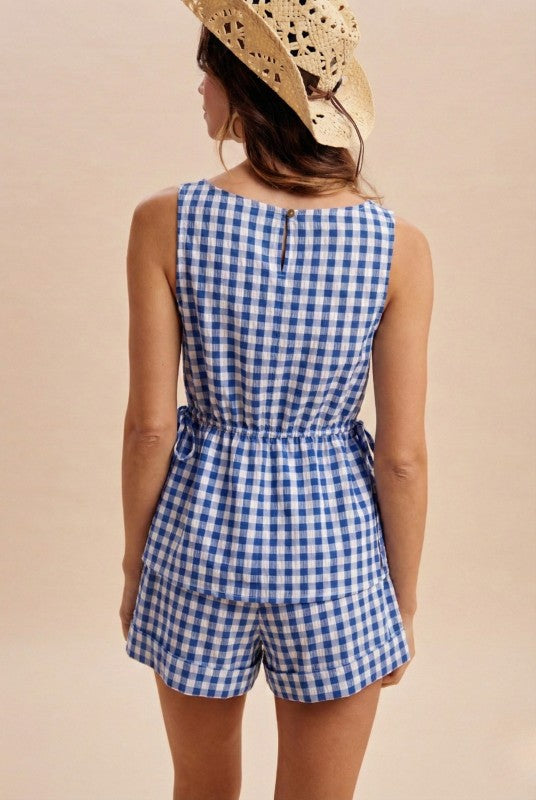 Gingham Short Set