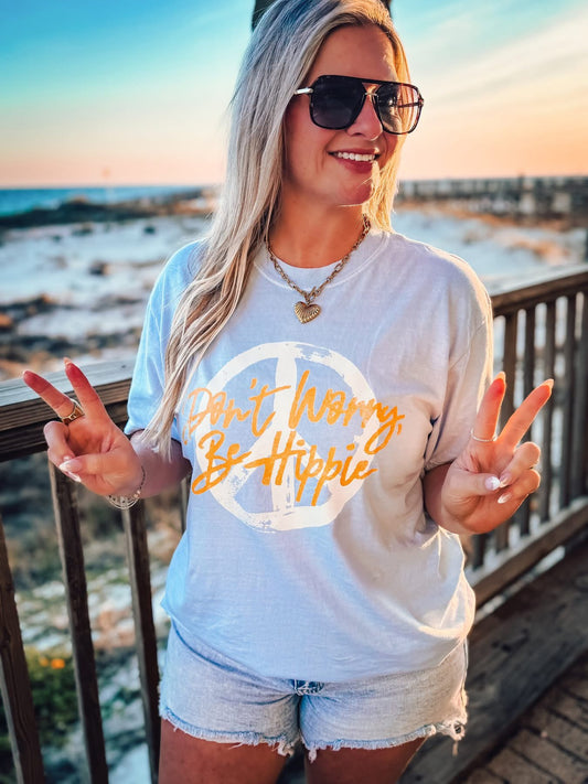 Don’t Worry Be Hippie Tee