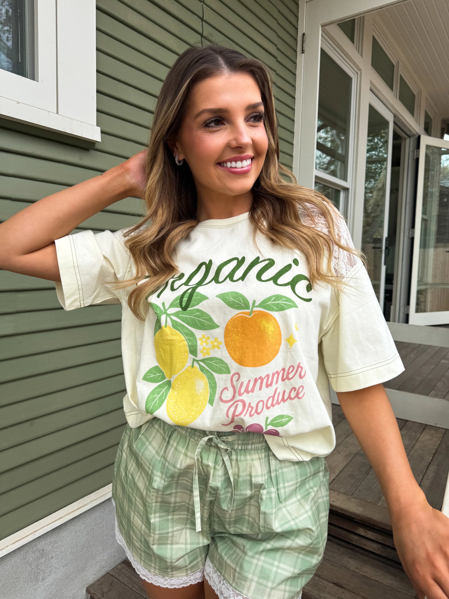 Blakeley Farm Fresh Lace Tee