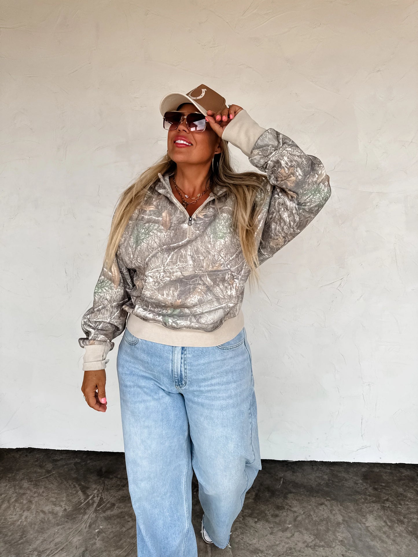 Blakeley Camo Easy Does It Pullover