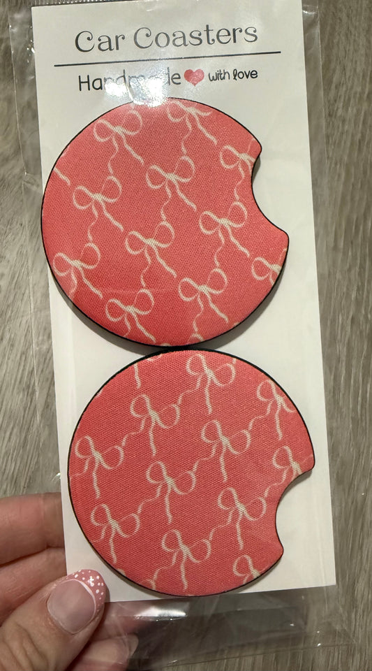 Bow Car Coasters