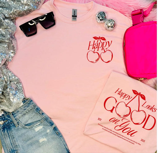 Happy Looks Good On You