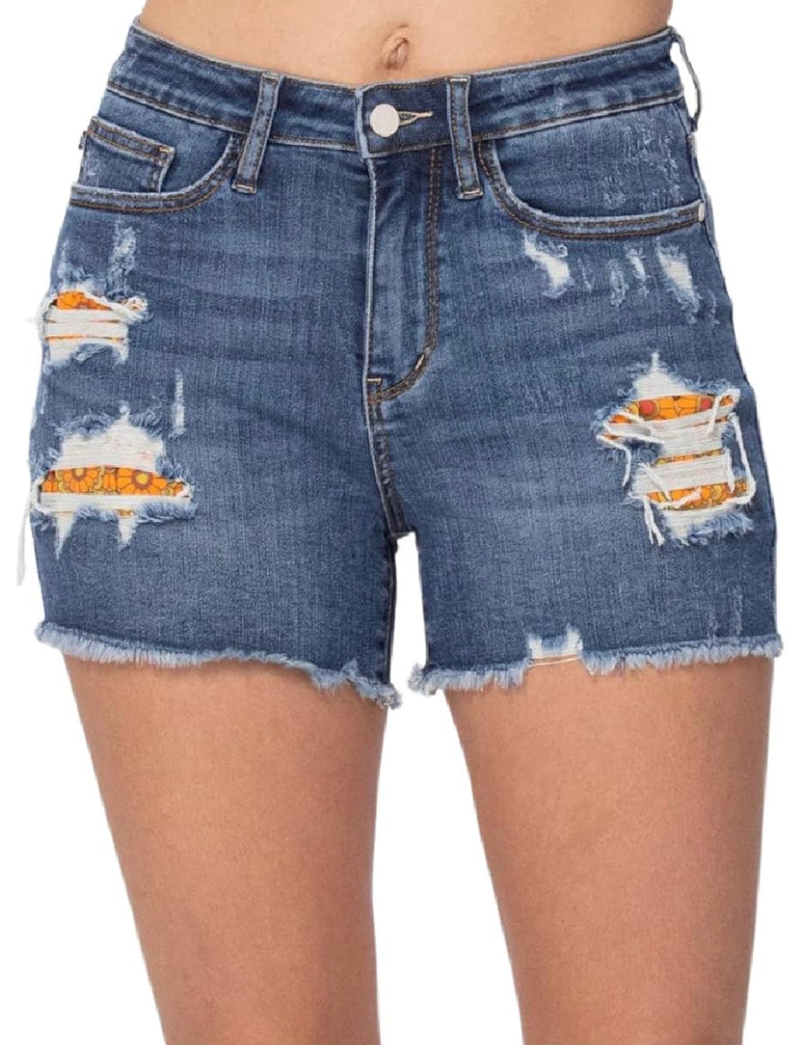 Retro Judy Blue Shorts