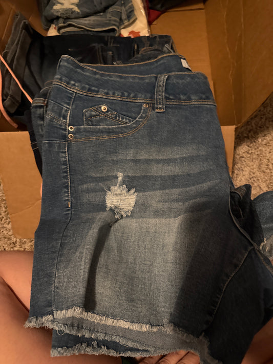 Medium Wash YMI Shorts