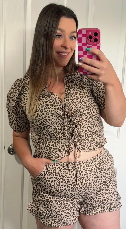 Woven Leopard Set