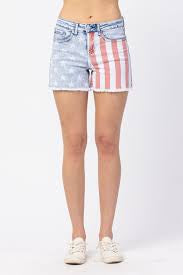 Stars & Stripes Forever Judy Blue Shorts