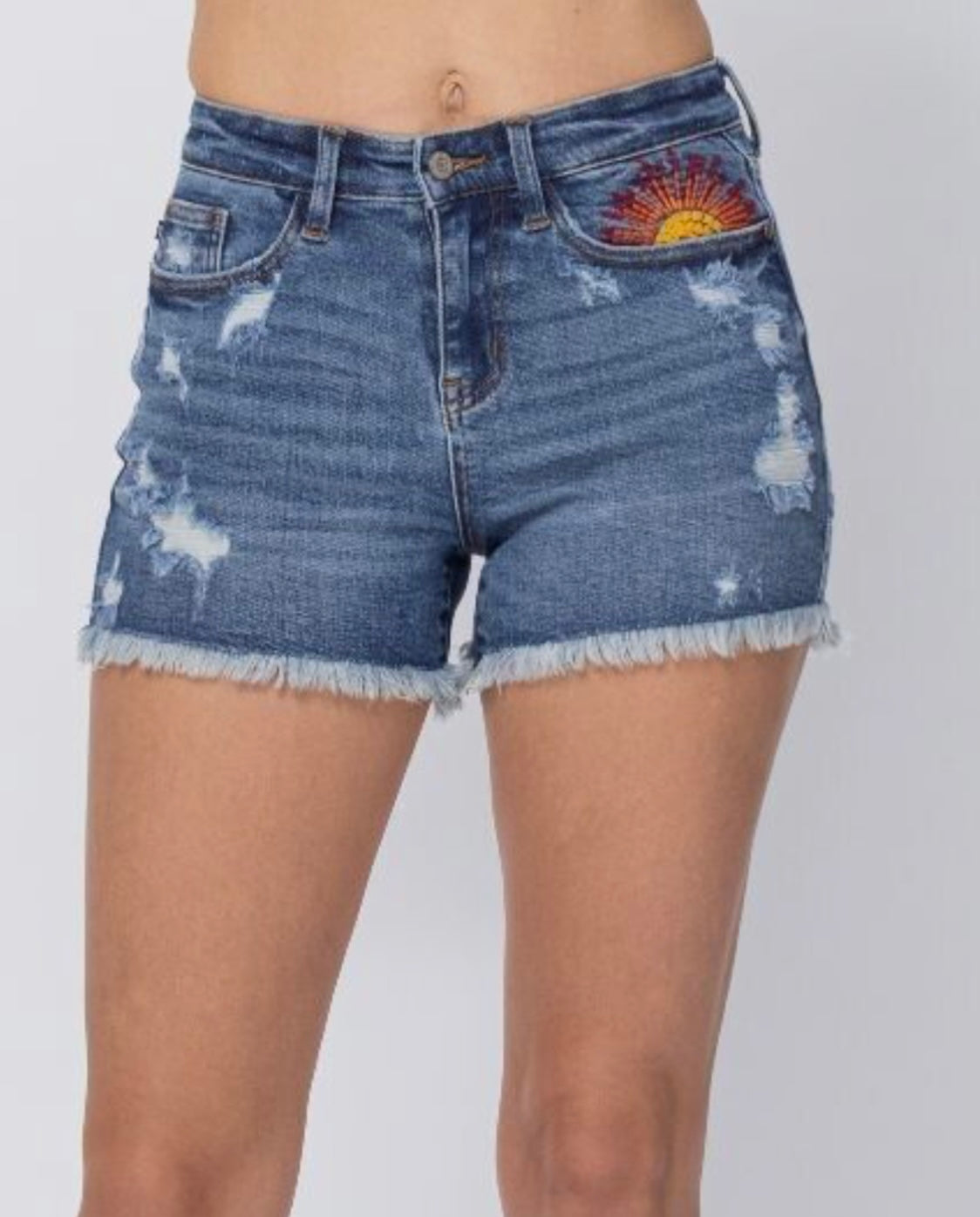 Sun Judy Blue Shorts