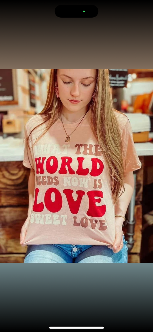 What The World Needs Now T-Shirt