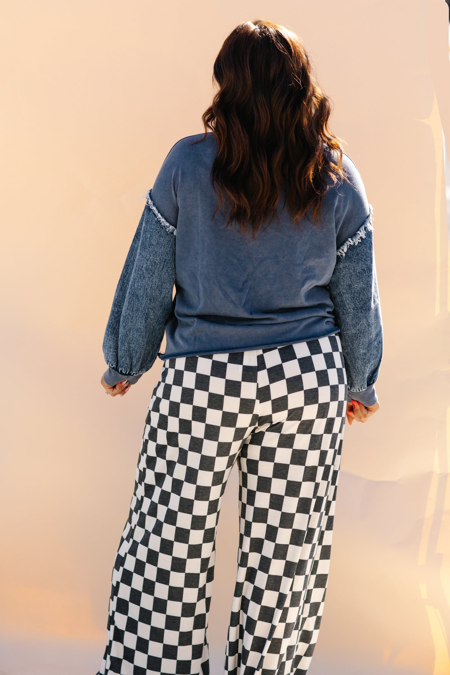 Denim Star Pullover