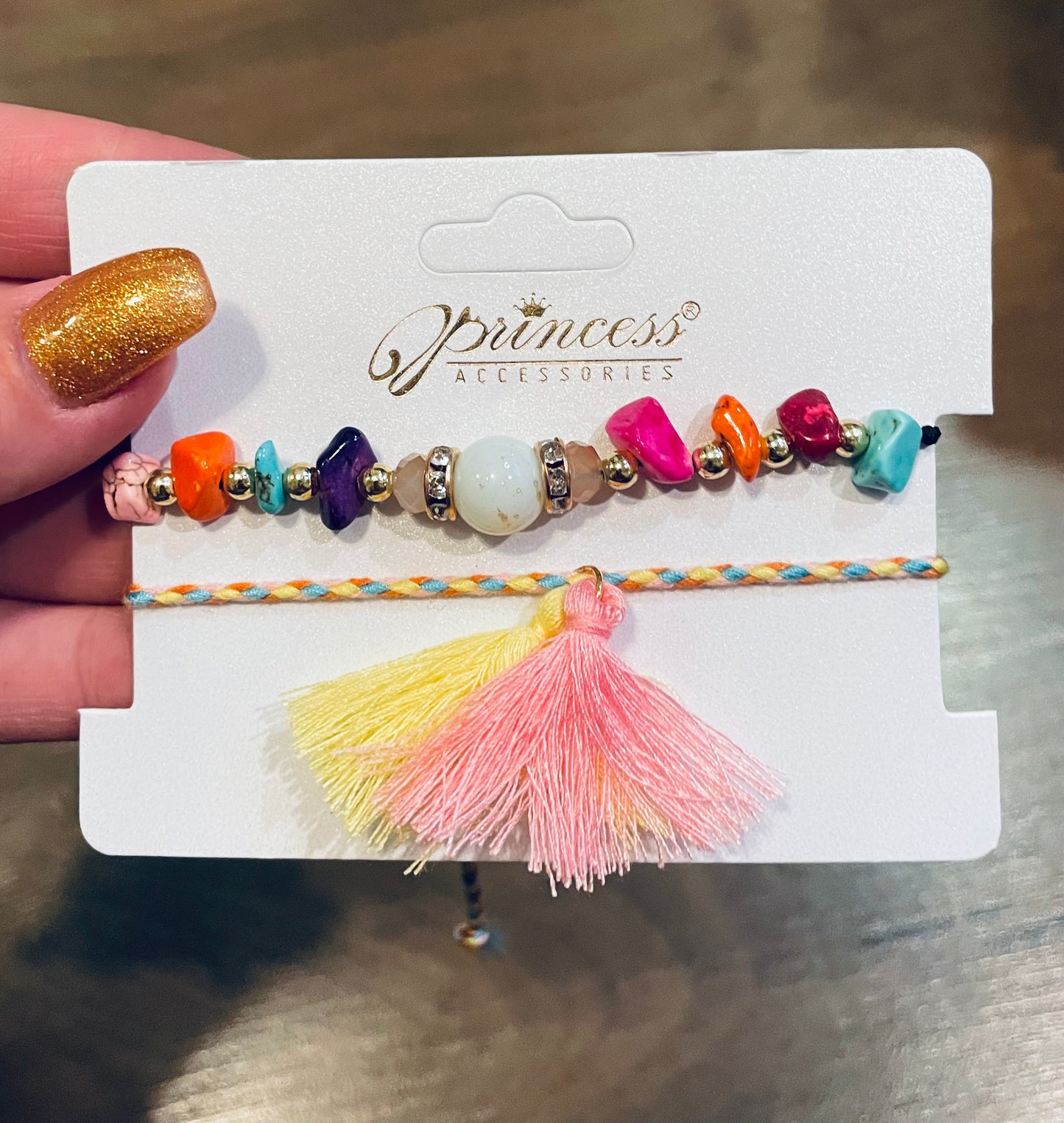 Multi Color Rocky Bracelet/Anklet
