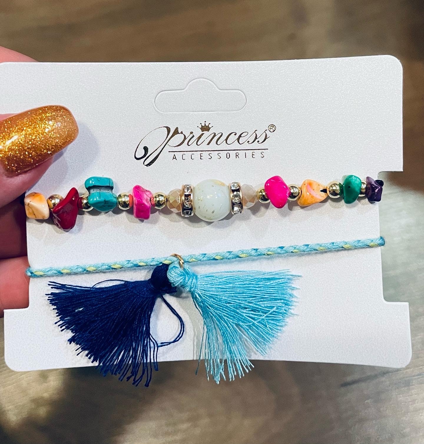 Blue Rocky Bracelet/Anklet