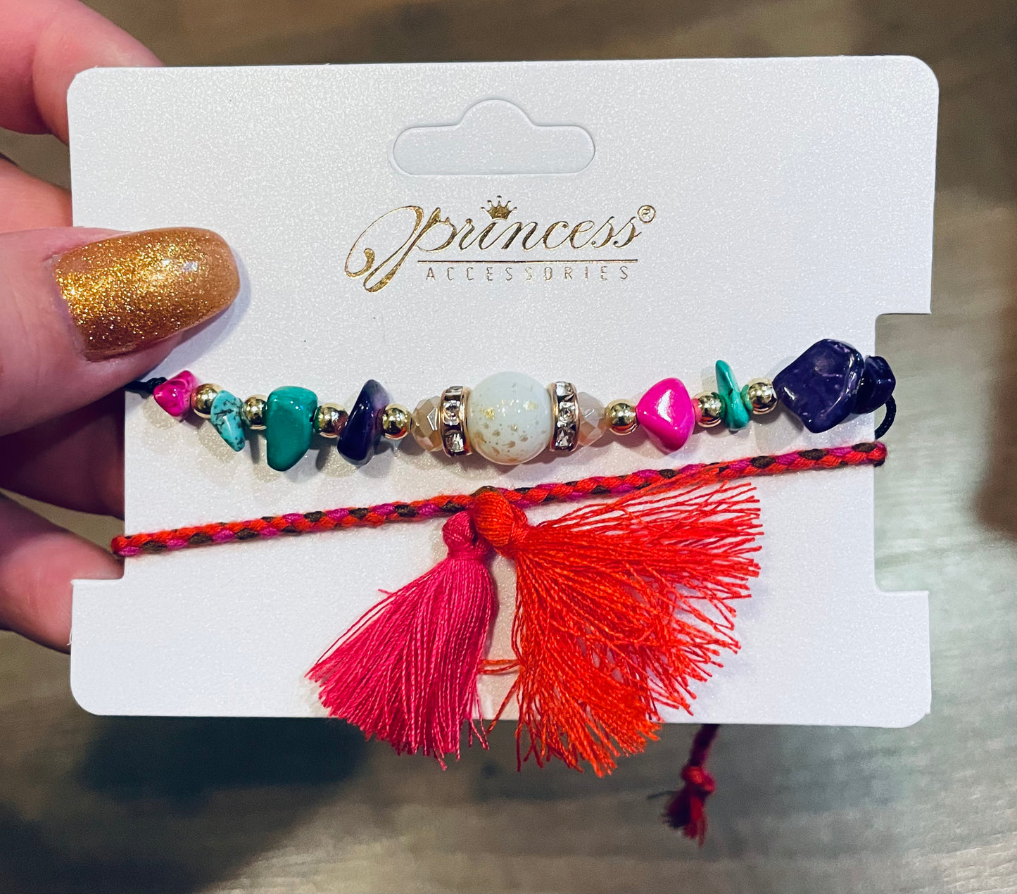 Red Rocky bracelet/Anklet