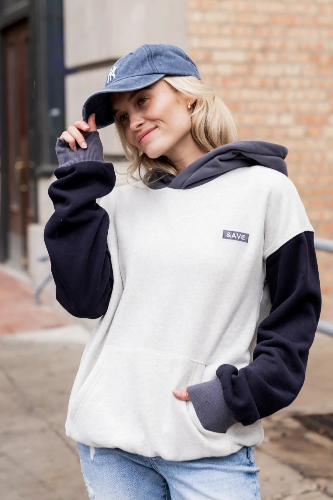 Ampersand Avenue Comfort Zone Goal Getter Hoodie