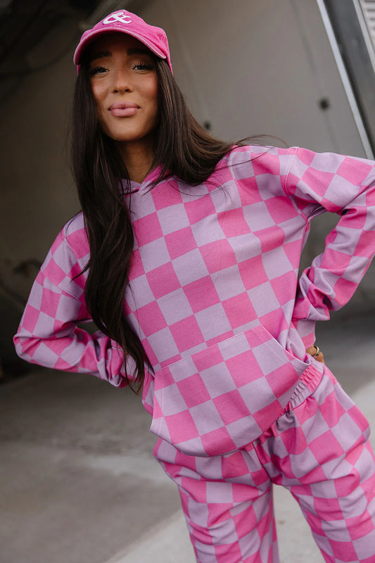 Ampersand Avenue Rosy Daydream University Hoodie