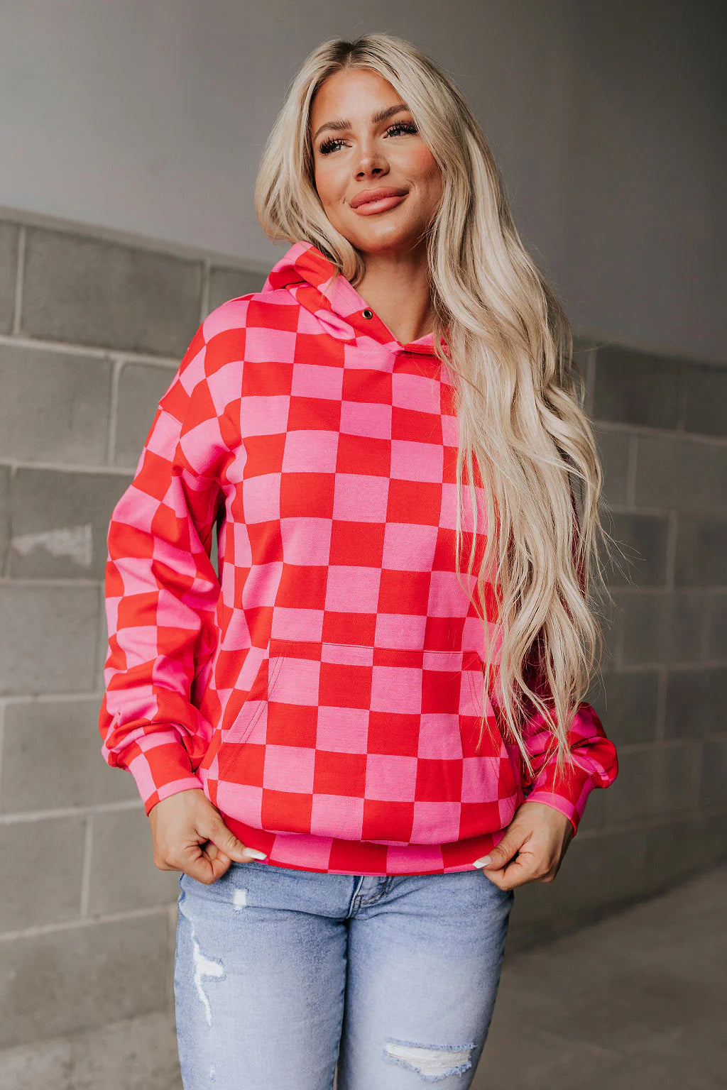 Ampersand University Half Zip Sweatshirt - Love Language