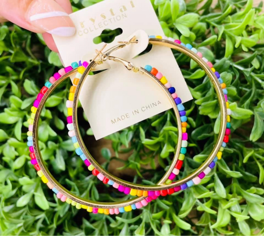 Multi Color Hoops