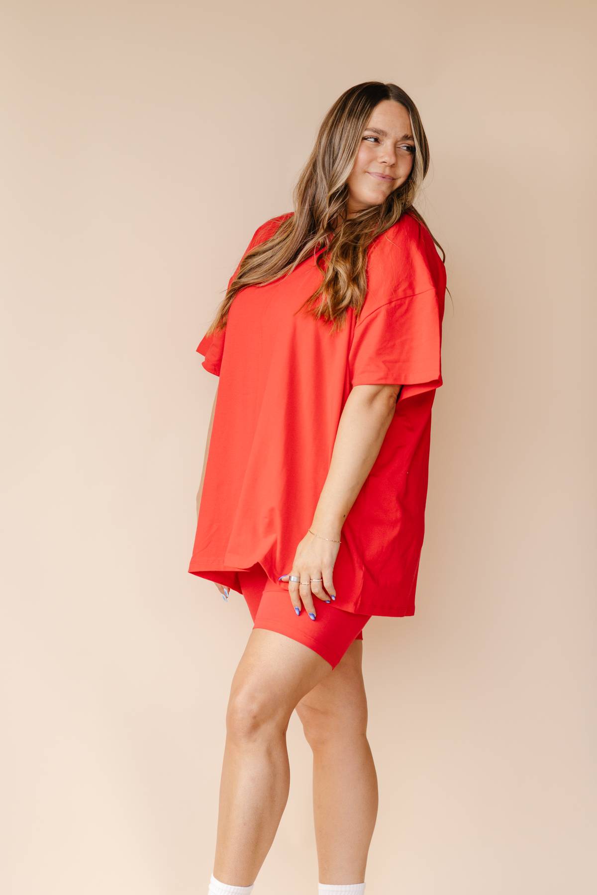 Basic Duo Biker Short Set