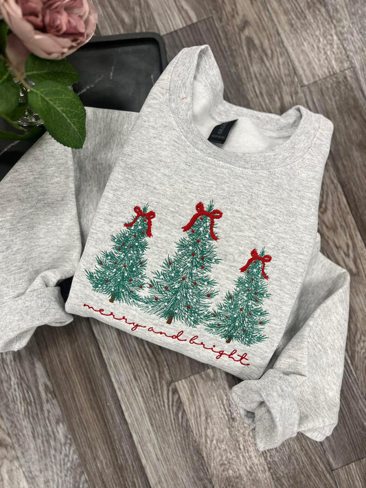 Merry And Bright Sweatshirt
