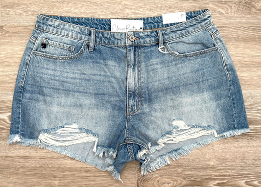 Light Wash Kancan Shorts