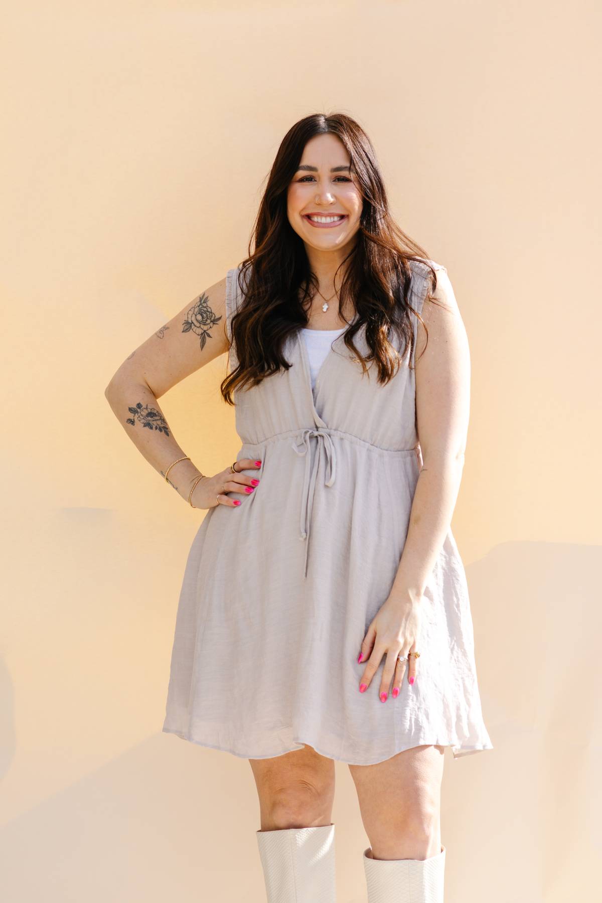 Taupe Dress
