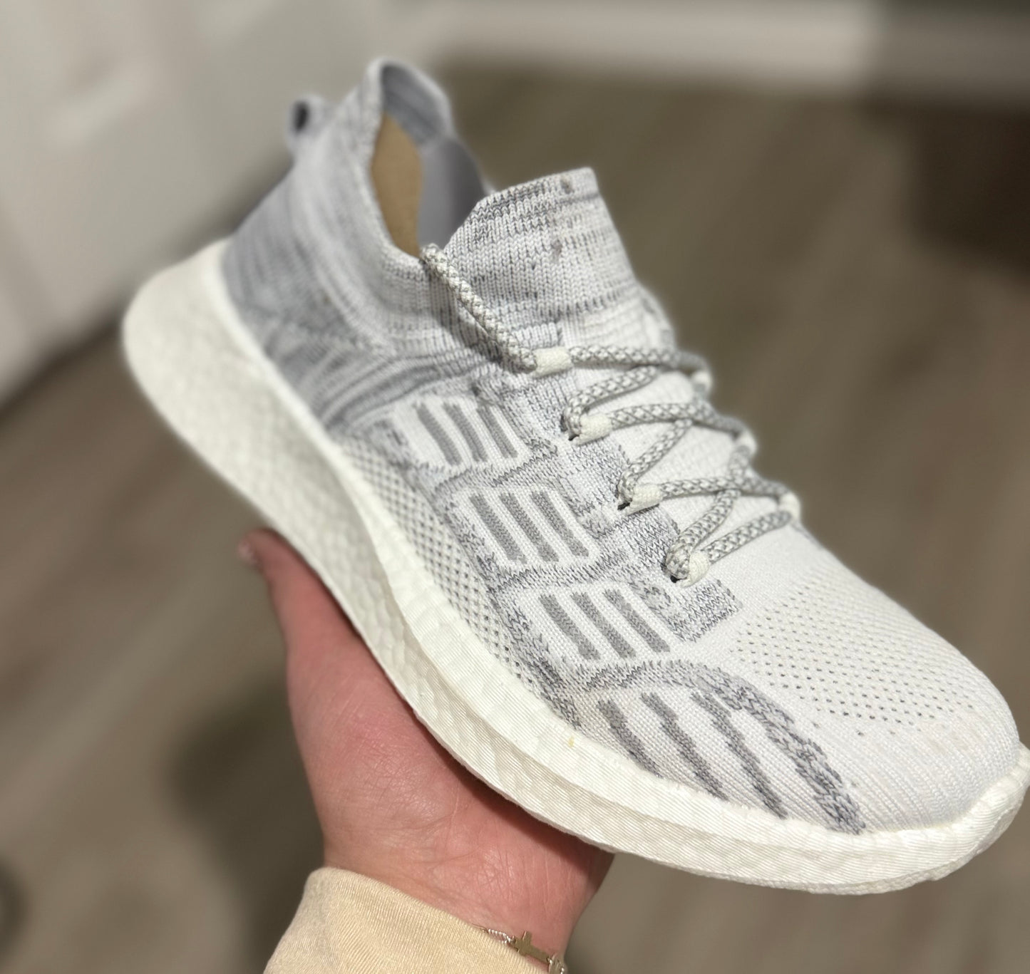 Light Grey Tennis Shoes