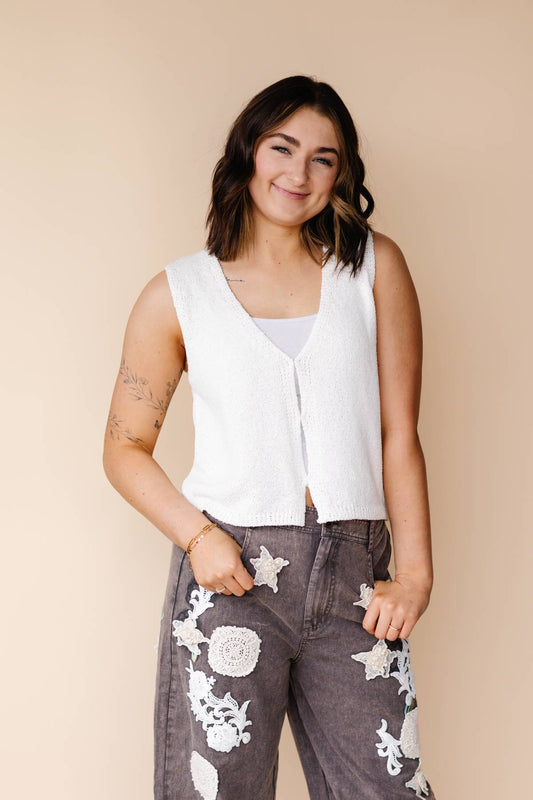 Knit Sweater Vest