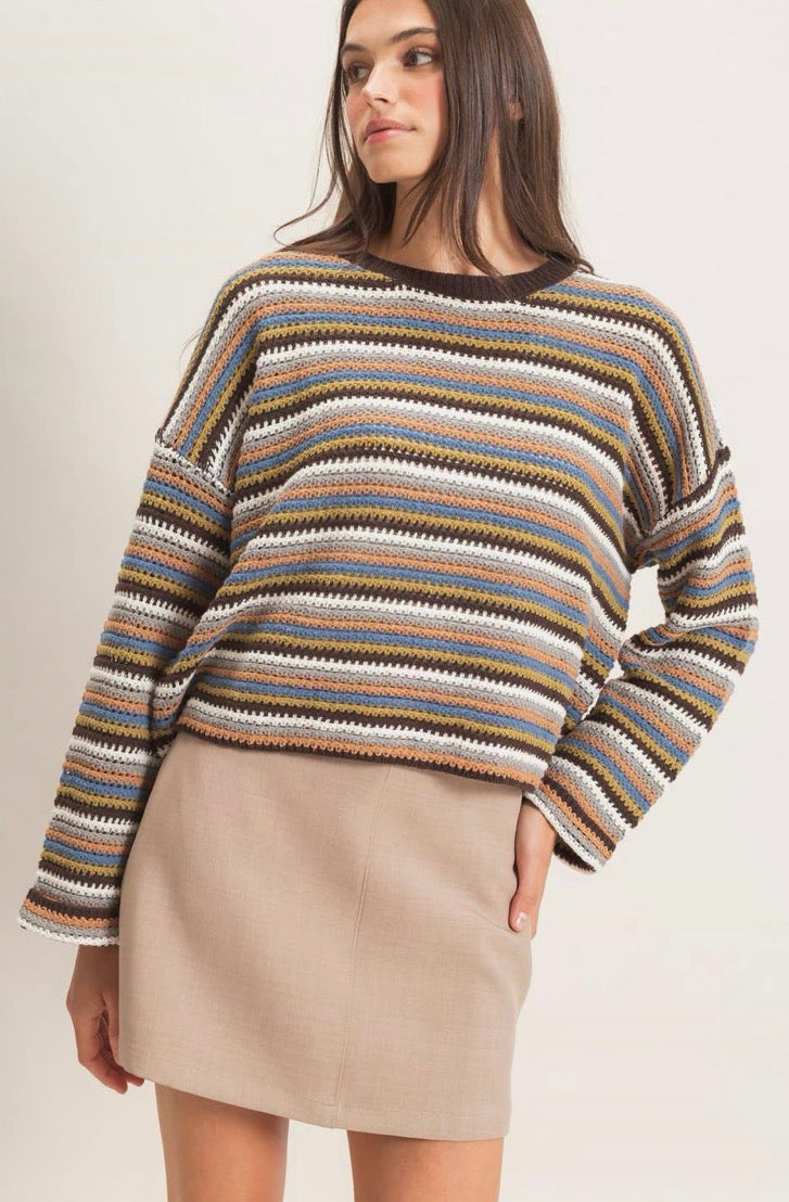 Cabin Fever Boat Neck Sweater