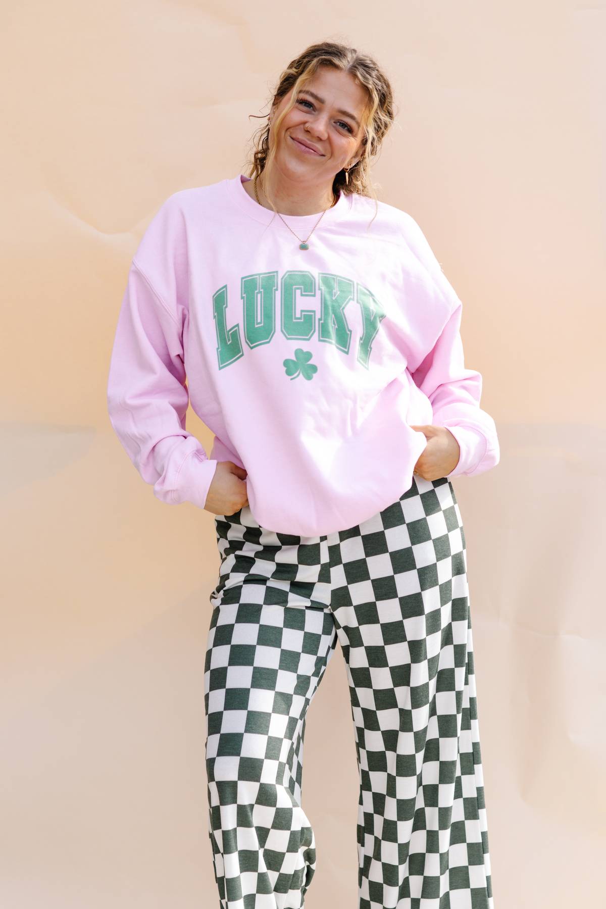 Pink Lucky Sweatshirt