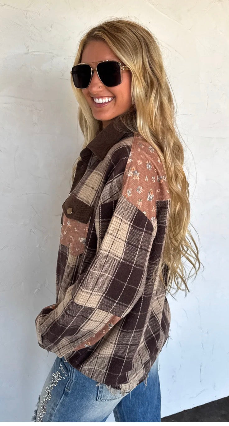 Blakeley Scarlett Plaid Shacket