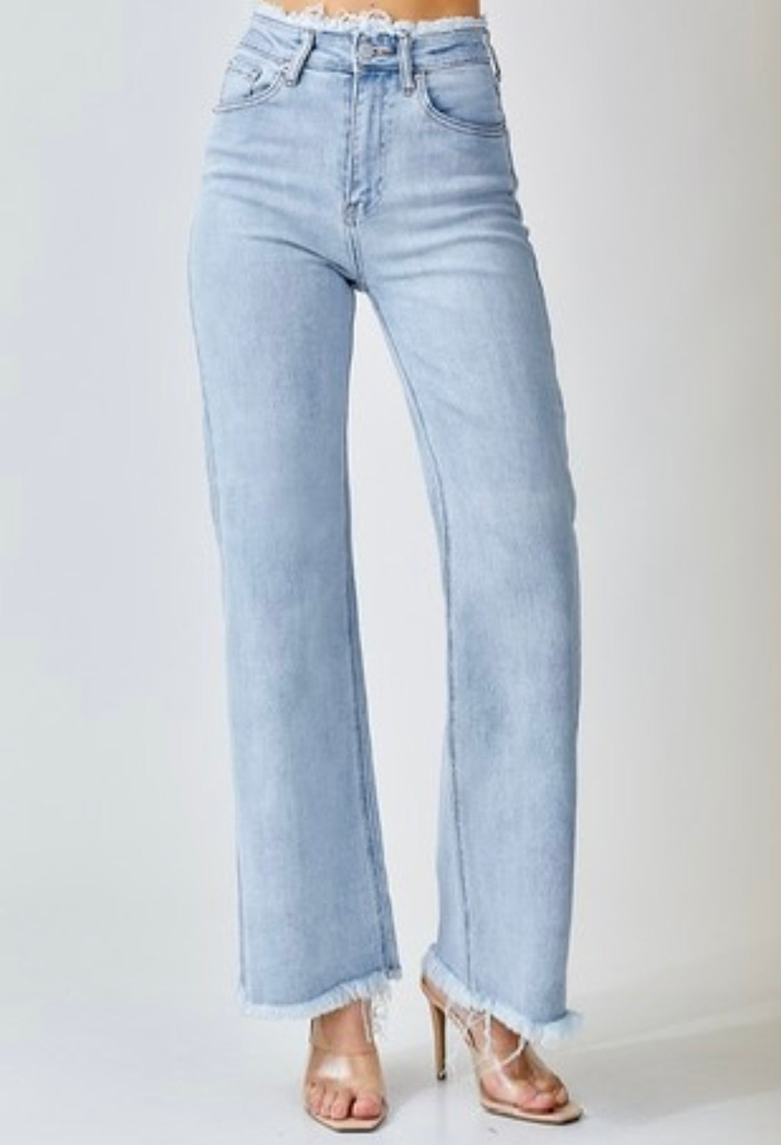 Frayed Hem Flare