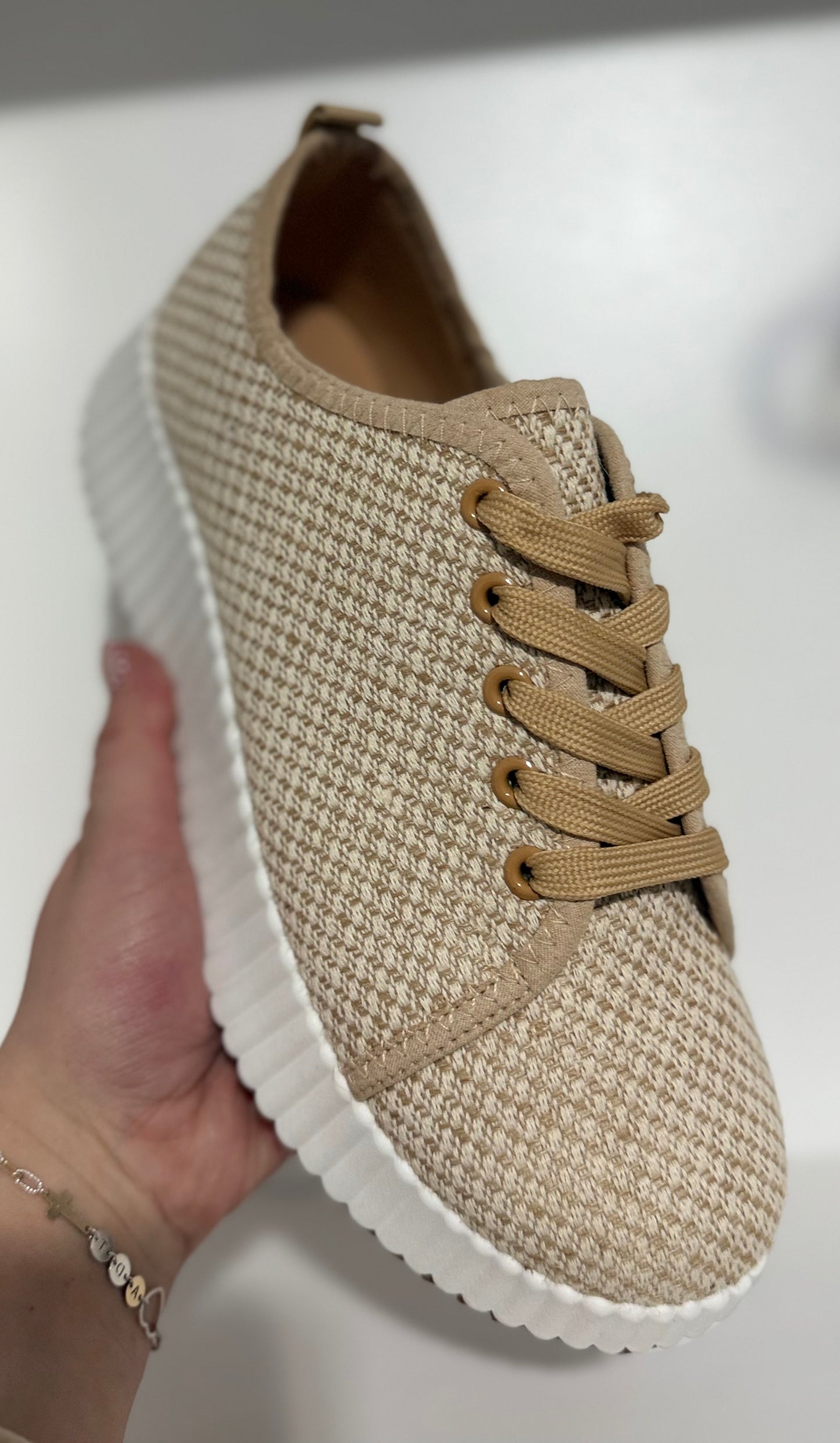 Raffia Sneakers