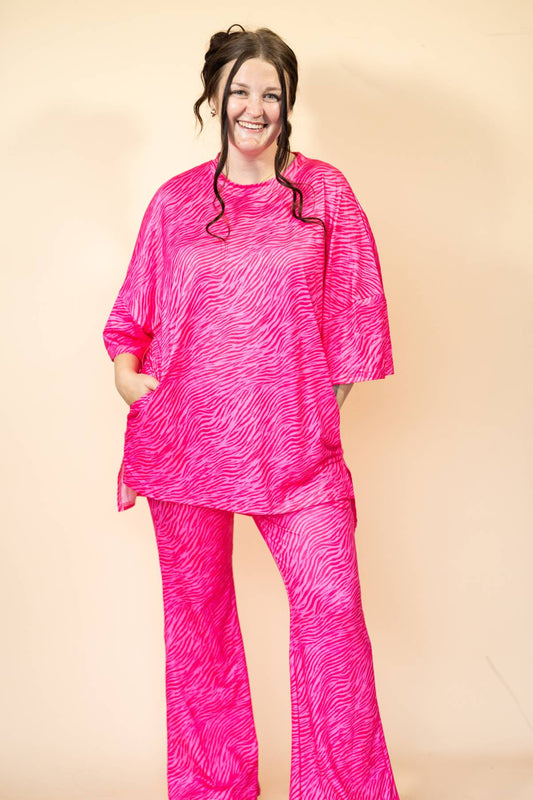 Cowgirl Couture Main Character Pink Zebra Set