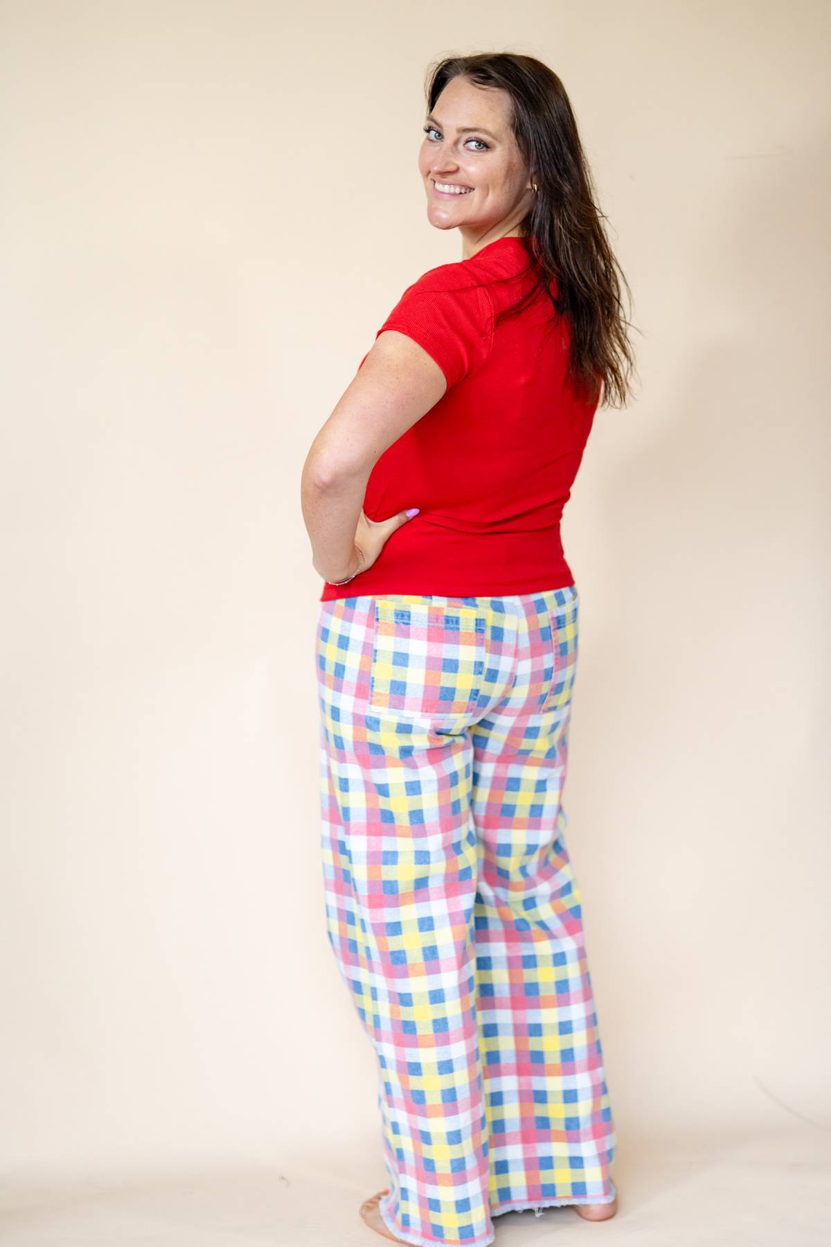 Daydream Checker Pants