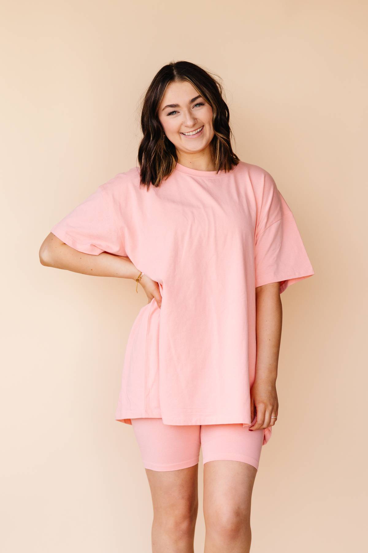 Basic Duo Biker Short Set