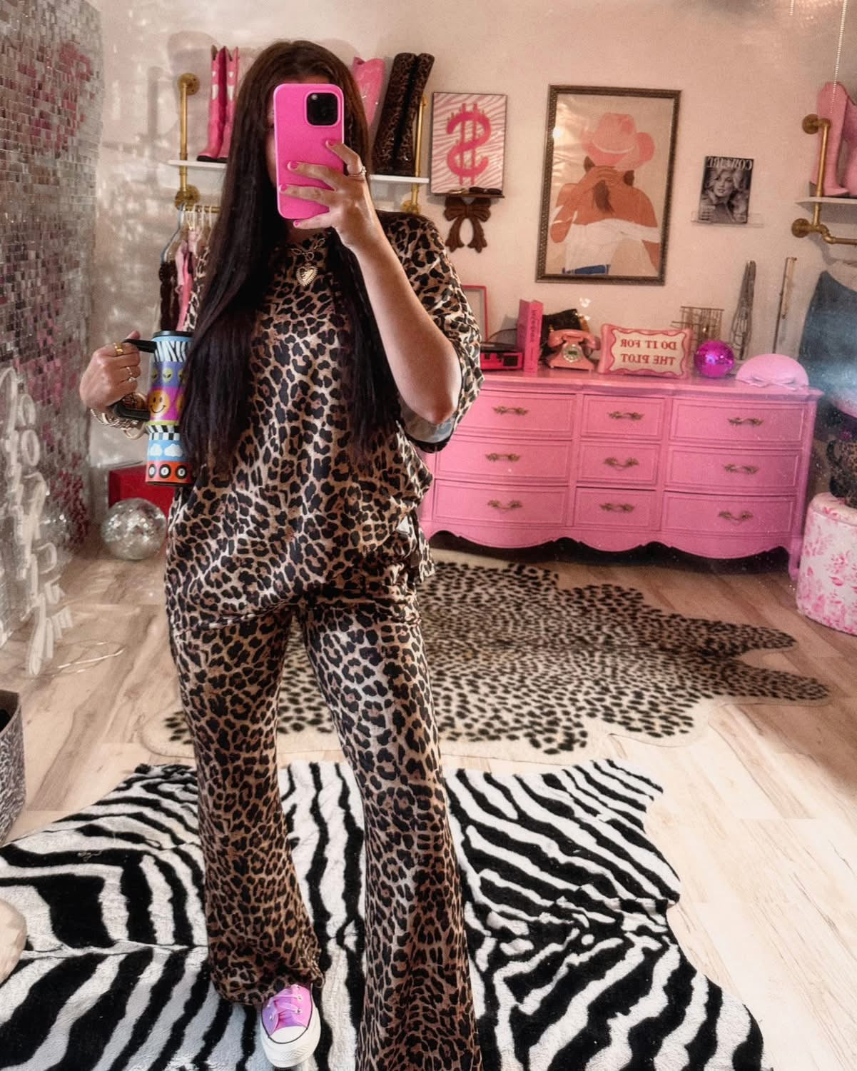 Cowgirl Couture Main Character Leopard Set