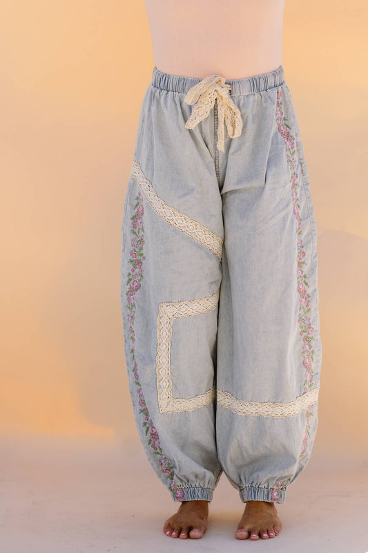 Denim And Lace POL Joggers