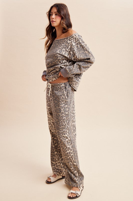 The Wild Side Off Shoulder Set