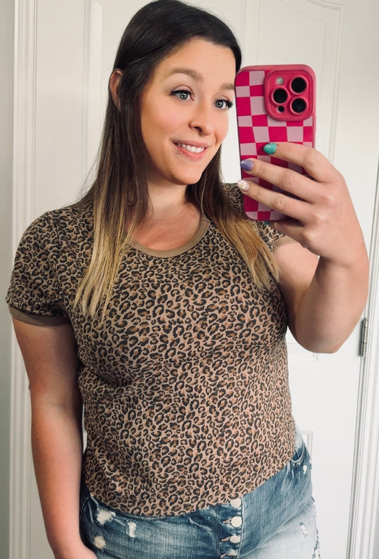 Leopard Tee
