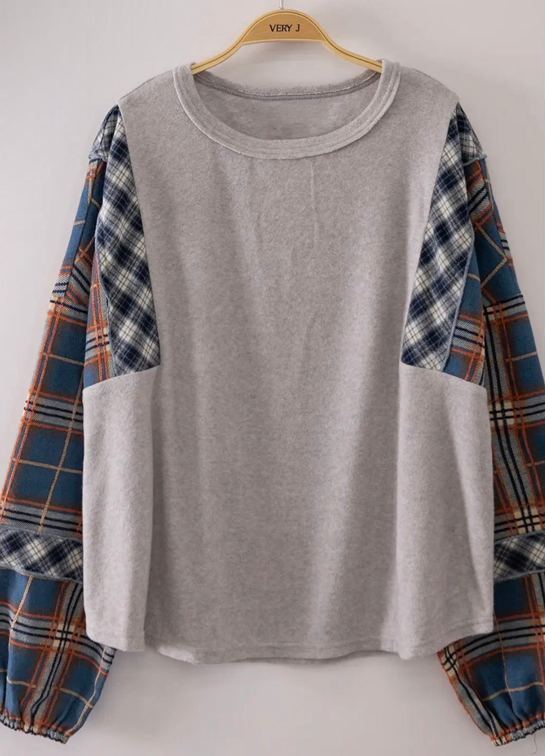 Cabin Comfort Color-block Top
