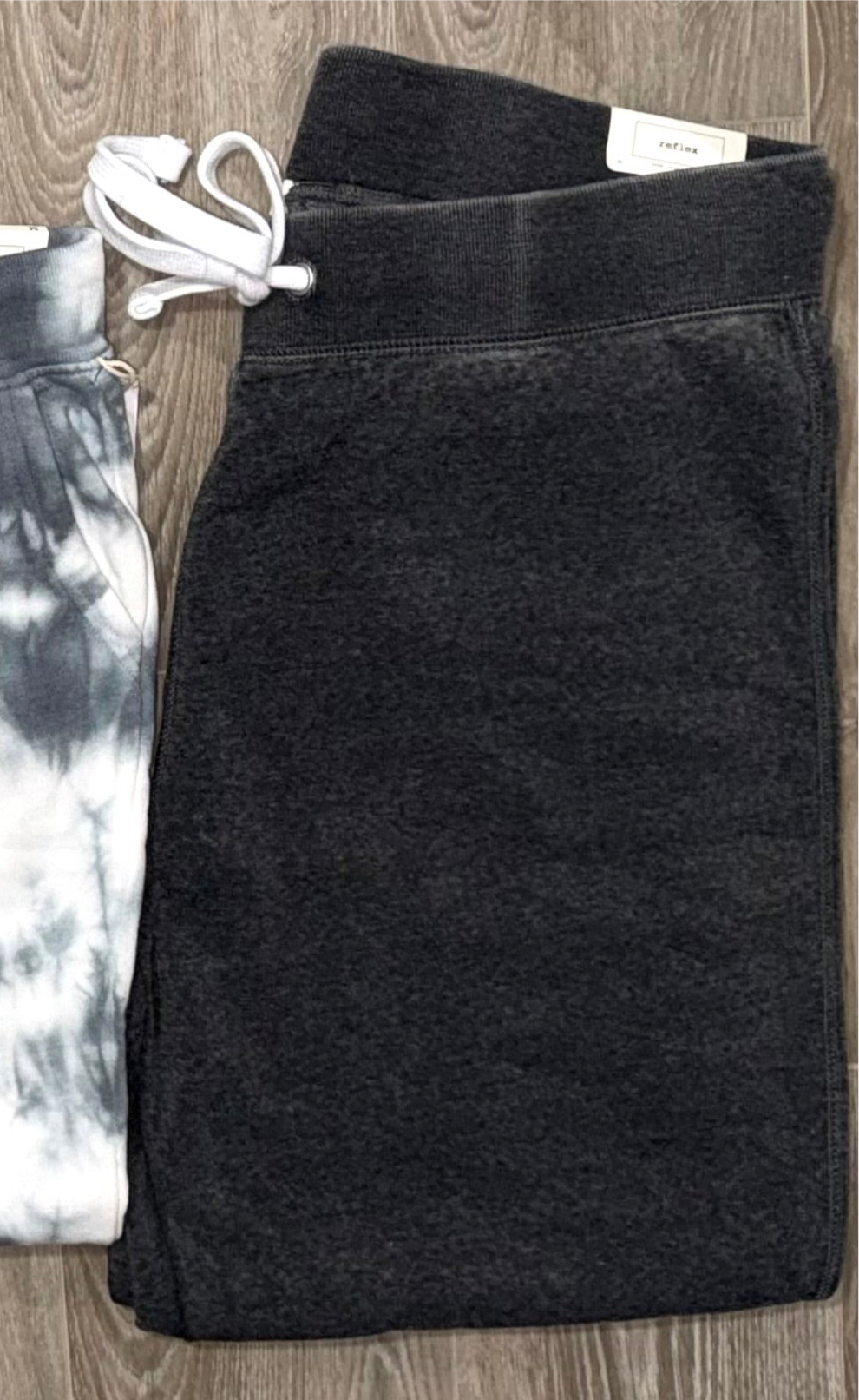 Black Heathered Sweats