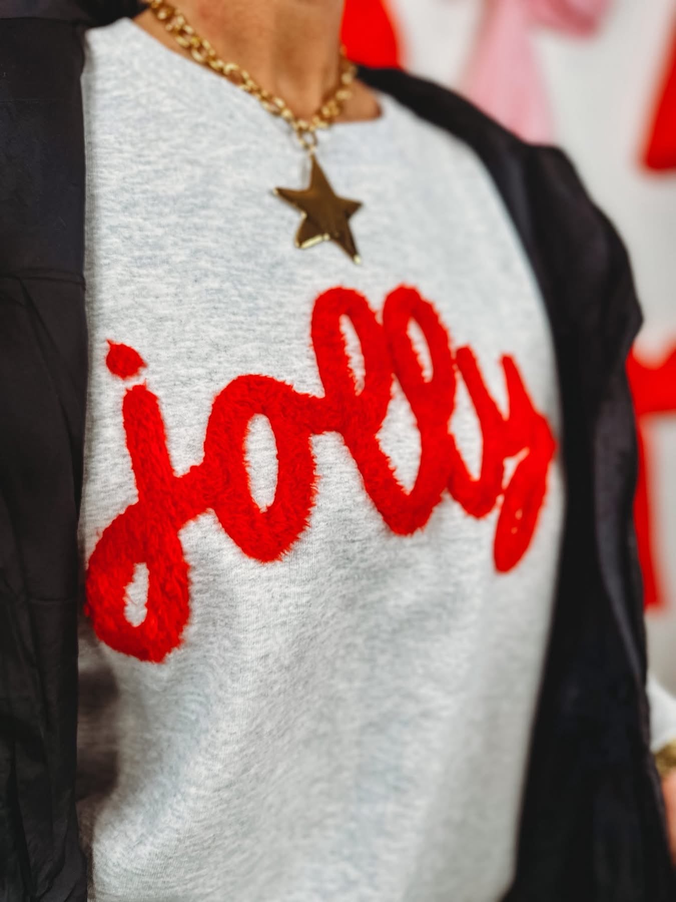 Fluffy Jolly Sweatshirt
