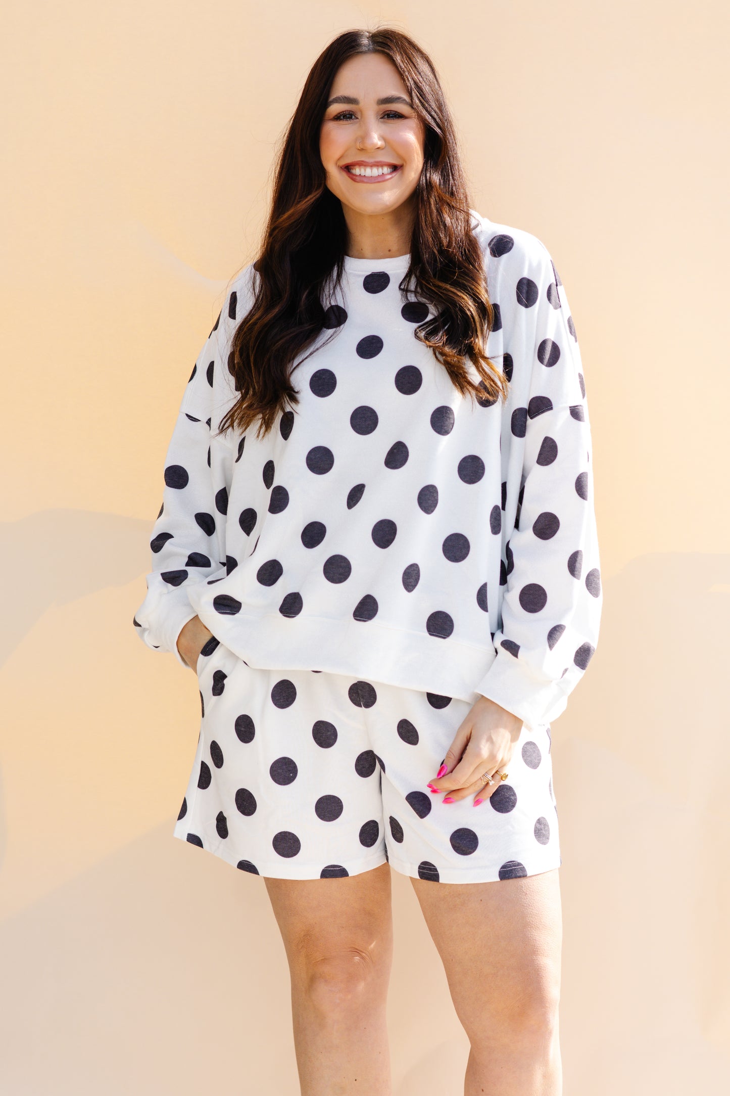 Polka Dot Short Set