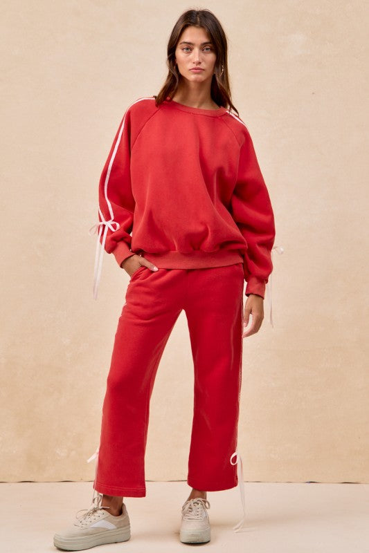 Bow Side Lined Pants