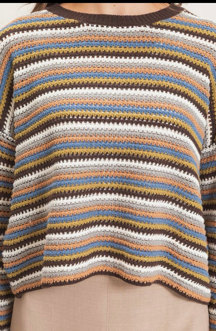 Cabin Fever Boat Neck Sweater