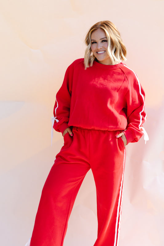 Bow Side Lined Pants