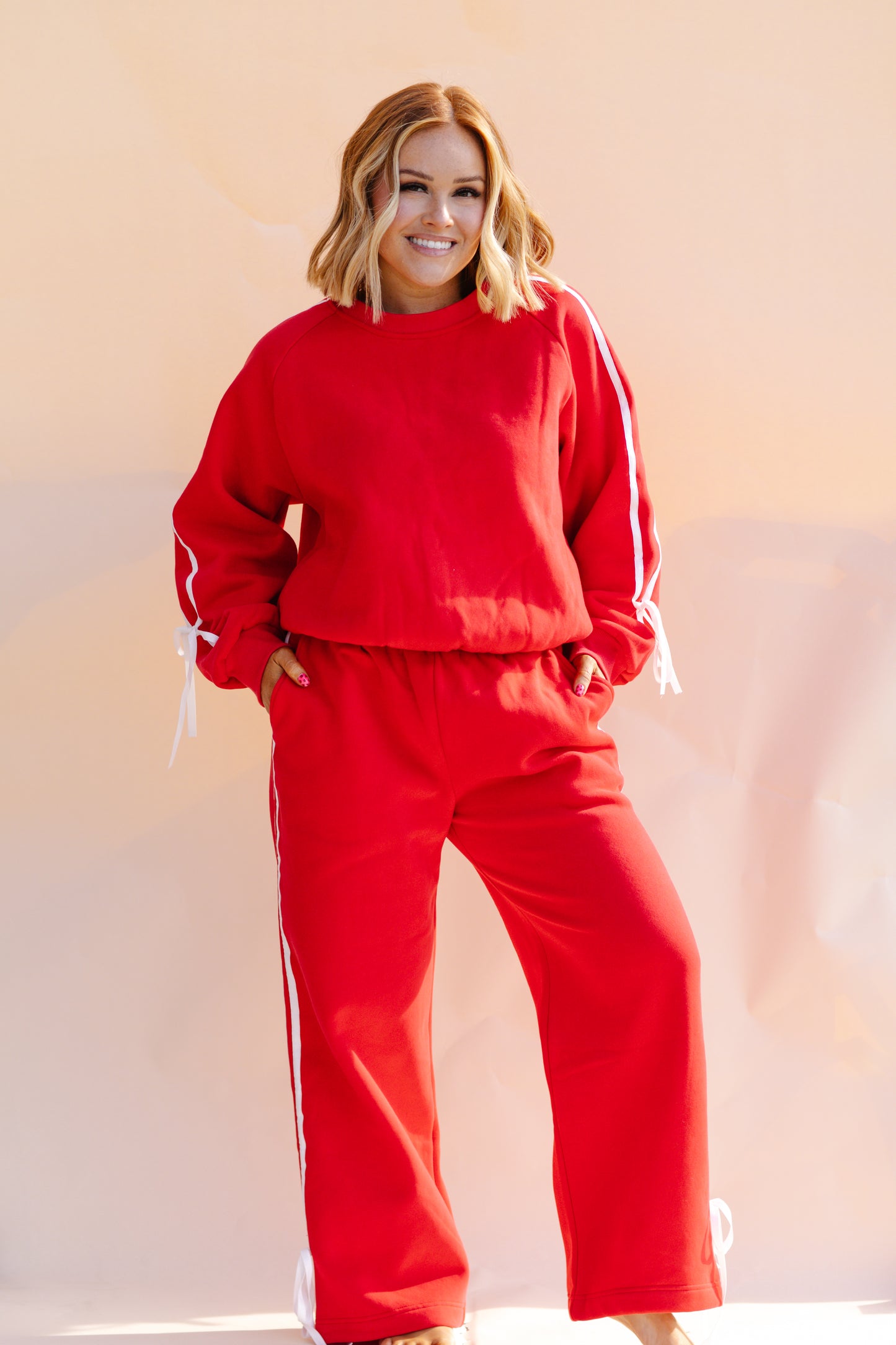 Bow Side Lined Pants